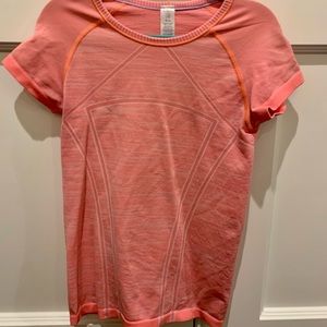 Ivivva Short Sleeve Peach Shirt
